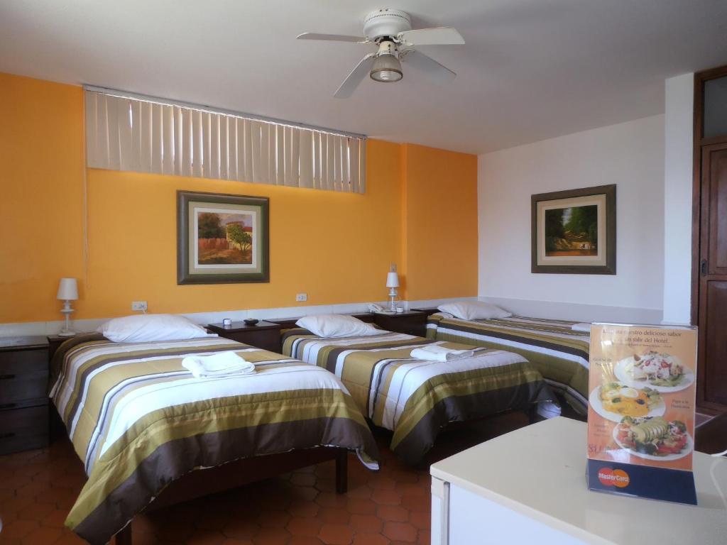 Hotel Bracamonte Huanchaco Oda fotoğraf